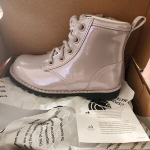 UGG Glossy Light Pink Kids Boots